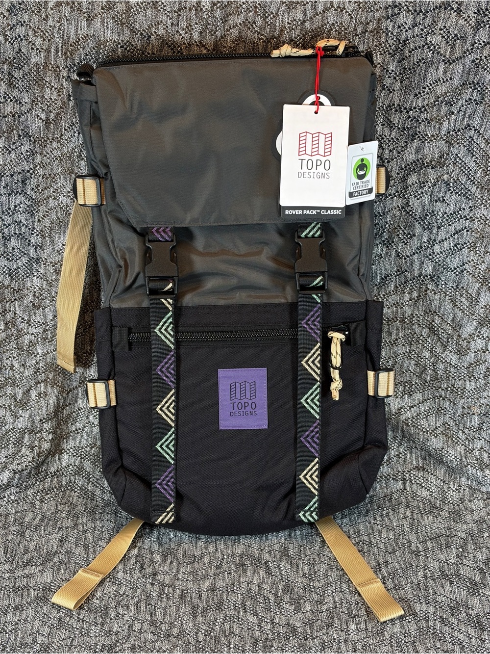 Topo Designs Rover Pack Classic Backpack bag - Picture 2 of 4